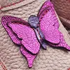Pantofi barefoot pentru copii, piele naturala, primii pasi, talpa flexibila, roz model cu fluturas_RO-16-7-20_Pebebe