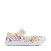Espadrile copii din material textil, decupati, talpa flexibila, alb, D.D Step_C100-51511A-27_Pebebe