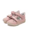 Pantofi D.D.Step copii, barefoot, piele naturala, decupati, primii pași, roz_H077-51734AM-31_Pebebe