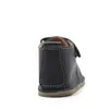 Pantofi din piele naturala pentru copii, talpa cauciuc, scai, Bubu, negru_RO-110-12-22_Pebebe