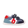 Pantofi Biomecanics baieti, piele naturala si material textil, Biogateo Casual, bleumarin_252119-A556-18_Pebebe