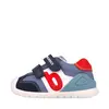 Pantofi Biomecanics baieti, piele naturala si material textil, Biogateo Casual, bleumarin_252119-A556-18_Pebebe