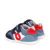 Pantofi Biomecanics baieti, piele naturala si material textil, Biogateo Casual, bleumarin_252119-A556-18_Pebebe
