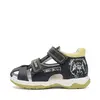 Sandale D.D. Step baieti, piele naturala, talpa FlexiSistem, bleumarin, bulldog, D.D. Step_G103-51668B-19_Pebebe