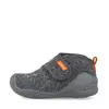 Pantofi Biomecanics baieti, material textil, sustinere calcai, Biohome, gri inchis_251144-B168-19_Pebebe