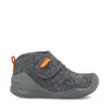 Pantofi Biomecanics baieti, material textil, sustinere calcai, Biohome, gri inchis_251144-B168-19_Pebebe