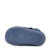 Pantofi D.D. Step baieti, piele naturala, barefoot, primii pasi, talpa fluorescenta, bleumarin, furnicute_S070-52576A-20_Pebebe