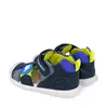 Sandale Biomecanics baieti, talpa flexibila, protectie degete, Biogateo Casual, albastru_252125-A183-19_Pebebe