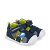 Sandale Biomecanics baieti, talpa flexibila, protectie degete, Biogateo Casual, albastru_252125-A183-19_Pebebe