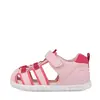 Sandale Biomecanics WIDER fete, piele naturala si material textil, protectie degete, roz_252170-B032-22_Pebebe