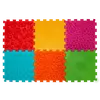 Covoras ortopedic pentru masaj Puzzle "Mix" 6 elemente textura moale_4820264131199_Pebebe
