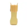 Cizme de ploaie pentru copii, galben, din cauciuc cu interior textil detașabil, brant termic – D.D.Step_I106-52295-30/31_Pebebe