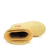 Cizme de ploaie pentru copii, galben, din cauciuc cu interior textil detașabil, brant termic – D.D.Step_I106-52295-30/31_Pebebe