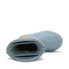 Cizme de ploaie pentru copii, albastru fume, din cauciuc cu interior textil detașabil – D.D.Step_I106-52859-30/31_Pebebe