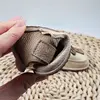 Pantofi barefoot copii primii pași din piele naturală cu talpă flexibilă – crem cu model cipercă_RO-16-24-21_Pebebe