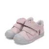 Pantofi copii cu supinatie, piele naturala, talpa ferma, roz deschis cu inimioare, Ponte20_DA03-5-2626A-27_Pebebe