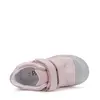 Pantofi copii cu supinatie, piele naturala, talpa ferma, roz deschis cu inimioare, Ponte20_DA03-5-2626A-27_Pebebe