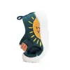 Pantofi copii de interior din material textil, barefoot, talpa flexibila, verde, D.D Step_C086-52426AM-31_Pebebe