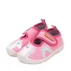 Pantofi copii de interior, barefoot, material textil, decupati, talpa flexibila, roz, D.D Step_C086-51838M-31_Pebebe