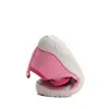 Pantofi copii de interior, barefoot, material textil, decupati, talpa flexibila, roz, D.D Step_C086-51838M-31_Pebebe
