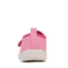 Pantofi copii de interior, barefoot, material textil, decupati, talpa flexibila, roz, D.D Step_C086-51838M-31_Pebebe