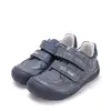 Pantofi din piele naturala pentru copii, barefoot, talpa flexibila, bleumarin, calut, D.D.Step_S063-52564AM-25_Pebebe