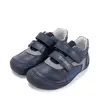 Pantofi din piele naturala pentru copii, barefoot, talpa flexibila, bleumarin, D.D.Step_S063-52548M-29_Pebebe