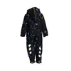 Salopeta softshell copii, bleumarin print univers – impermeabila, rezistentă la vant | YLIR_5000219000902_Pebebe