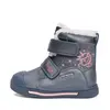 Ghete impermeabile cu supinatie Ponte20, piele naturala, talpa ferma, captuseala blana ecologica, bleumarin sidef cu roz_DA07-5-2758A-22_Pebebe
