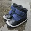 Ghete impermeabile Geox baieti, captuseala din lana si brant termic, bleumarin cu negru, Omar_B462DC-04322-C4429-26_Pebebe