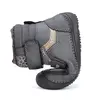 Ghete barefooot D.D Step fete, piele naturala, talpa felxibilă, gri sidef_W063-52804EM-25_Pebebe