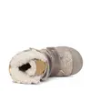 Ghete cu supinatie pentru copii, piele naturala, talpa ferma, captuseala blana ecologica, maro sidef, Ponte20_DA07-5-2475A-26_Pebebe
