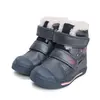 Ghete impermeabile cu supinatie Ponte20, piele naturala, talpa ferma, captuseala blana ecologica, bleumarin sidef cu roz_DA07-5-2758A-22_Pebebe