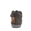 Ghete D.D.Step baieti, piele naturala, imblanite, khaki, dinozaur_W066-52525B-20_Pebebe