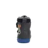 Ghete îmblănite D.D Step baieti, piele naturala, protectie degete, bleumarin, design cu game controller_W049-52250BM-29_Pebebe