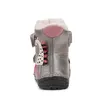 Ghete inalte imblanite D.D.Step, piele naturala, talpa flexibila si fluorsecenta, bronz, argintiu, model cu girafa_W029-52766-24_Pebebe