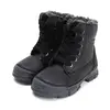 Ghete îmblănite D.D Step, înalte, piele naturală, negru_W056-52456BM-25_Pebebe
