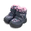 Ghete impermeabile D.D Step, captuseala din blana, Aqua-Tex, bleumarin cu print roz_P081-52616A-25_Pebebe