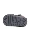Ghete inalte din piele naturala pentru fete, D.D.Step, imblanite, gri inchis, pasare in colivie_W071-52381B-24_Pebebe