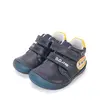 Pantofi Barefoot D.D. Step baieti, piele naturala, primii pasi, bleumarin, design submarin_S070-61420-25_Pebebe