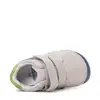 Pantofi Barefoot D.D. Step baieti, piele naturala, primii pasi, gri deschis, design submarin_S070-61420A-24_Pebebe
