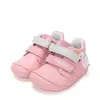 Pantofi Barefoot D.D. Step fete, piele naturala, primii pasi, roz, design cu lebadă_S070-61837A-25_Pebebe