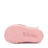 Pantofi Barefoot D.D. Step fete, piele naturala, primii pasi, roz, design cu lebadă_S070-61837A-25_Pebebe