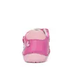 Pantofi Barefoot D.D. Step fete, piele naturala, primii pasi, roz_S070-61646B-24_Pebebe