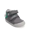 Pantofi D.D. Step baieți, piele naturala, primii pași, talpa felxibilă, gri, design elefant_S066-61158B-24_Pebebe
