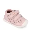 Pantofi Biomecanics fete, Biogateo Casual, primii pasi  – Roz Pudrat cu Steluțe_262101-A779-22_Pebebe
