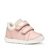 Pantofi Geox fete, piele naturala, talpa felexibila, Macchia, roz_B164PA-00085-C8W1M-18_Pebebe