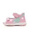 Sandale D.D. Step fete, piele naturală, LED, roz, design cu chitara,_G064-61965A-24_Pebebe