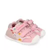 Pantofi Biomecanics fete, Biogateo Casual, primii pasi  – Roz cu Imprimeu Multicolor_262102-A779-20_Pebebe