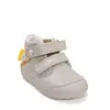 Pantofi D.D. Step baieți, piele naturala, primii pași, talpa felxibilă, crem, design elefant_S066-61158-24_Pebebe